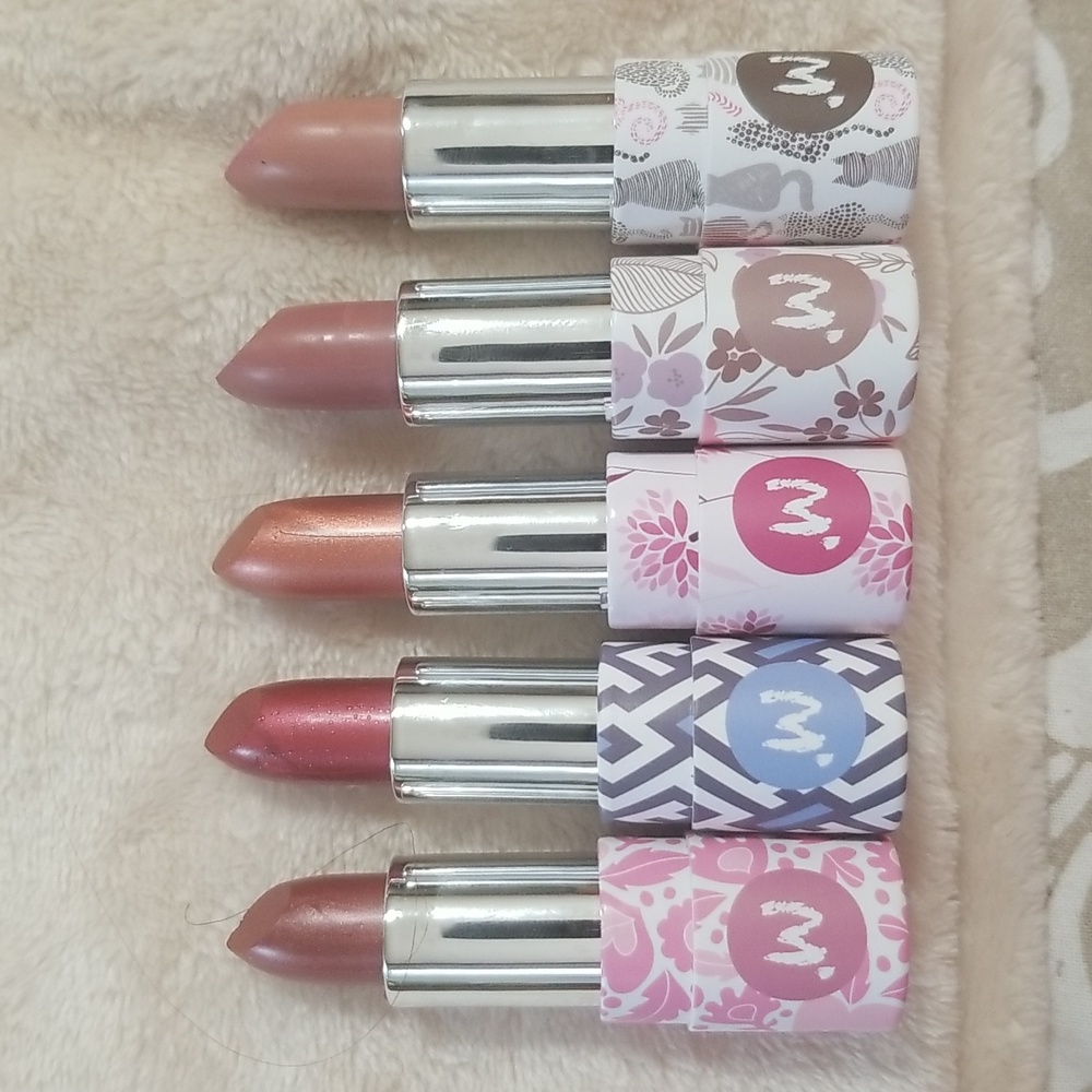 Color the World lipsticks NEW - SET OF FIVE
